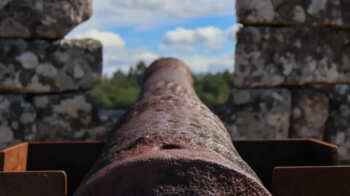 Canhão do Castelo do Lindoso